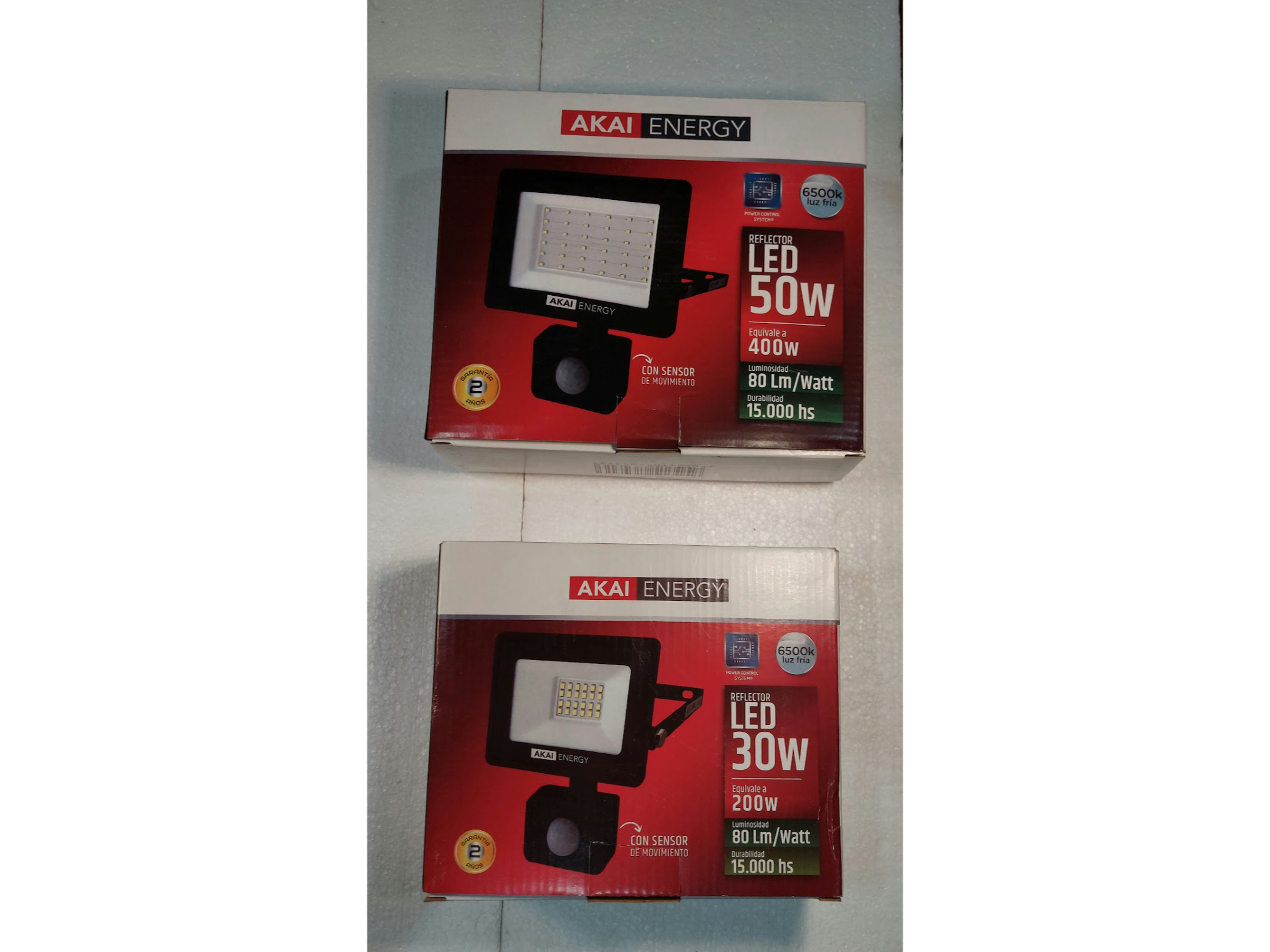 REFLECTOR LED CON SENSOR DE MOVIMIENTO 50 W