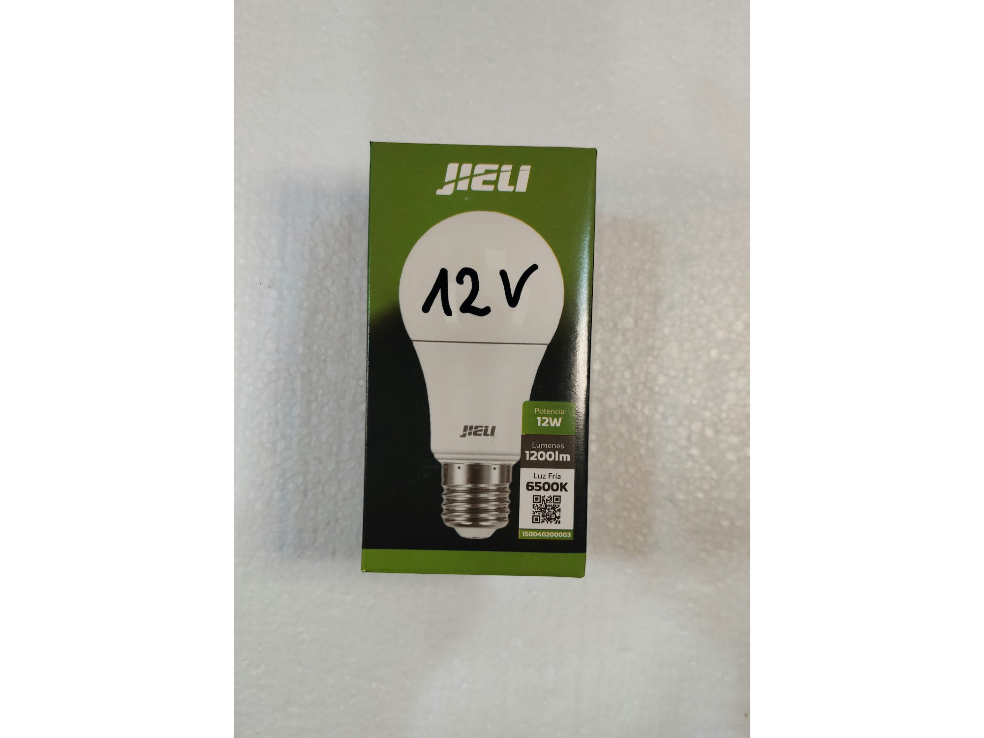 LAMPARA LED 12 VOL 12 w LUZ FRIA