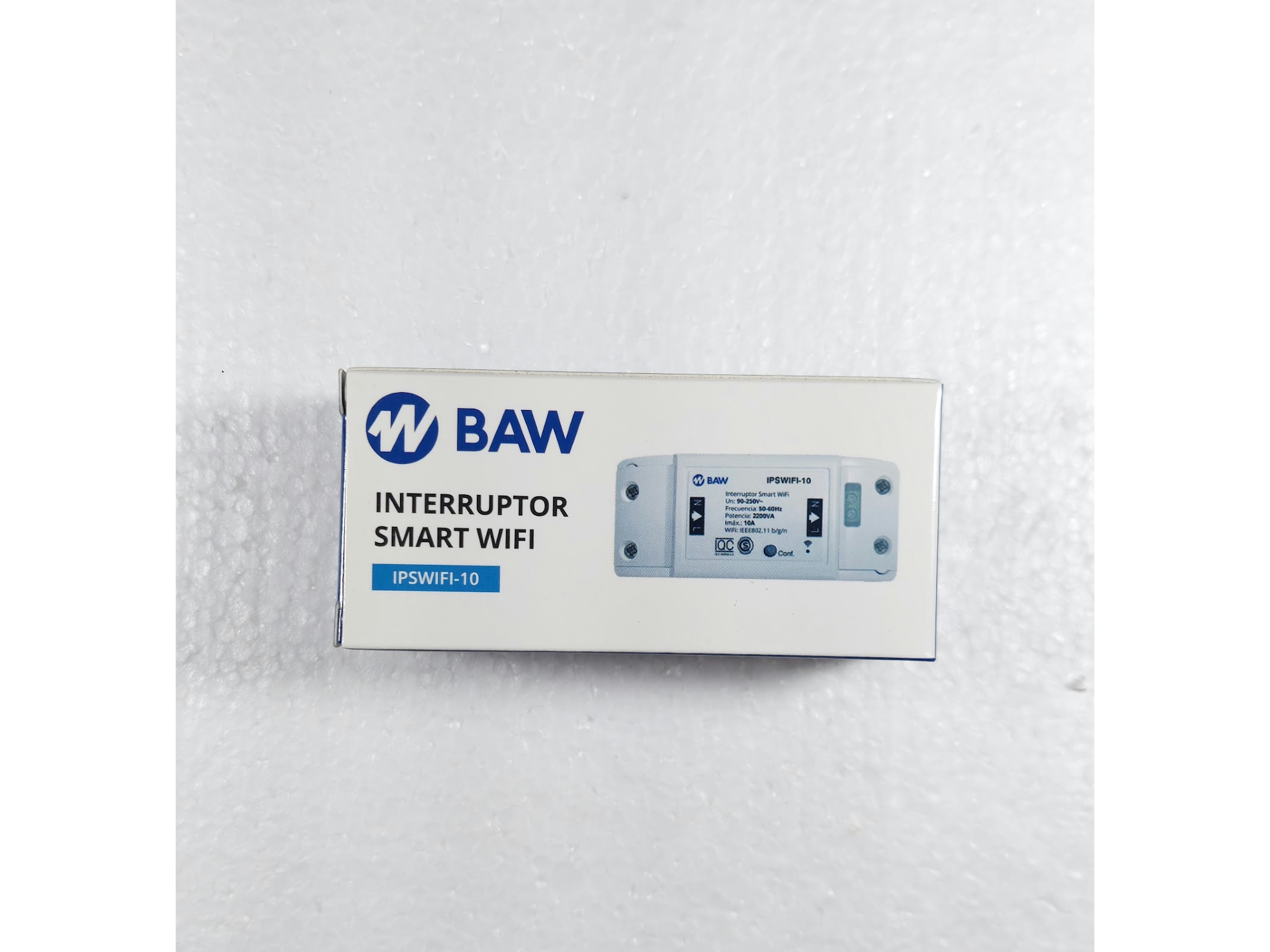 INTERRUPTOR WIFI SMART 10 AMP "BAW"