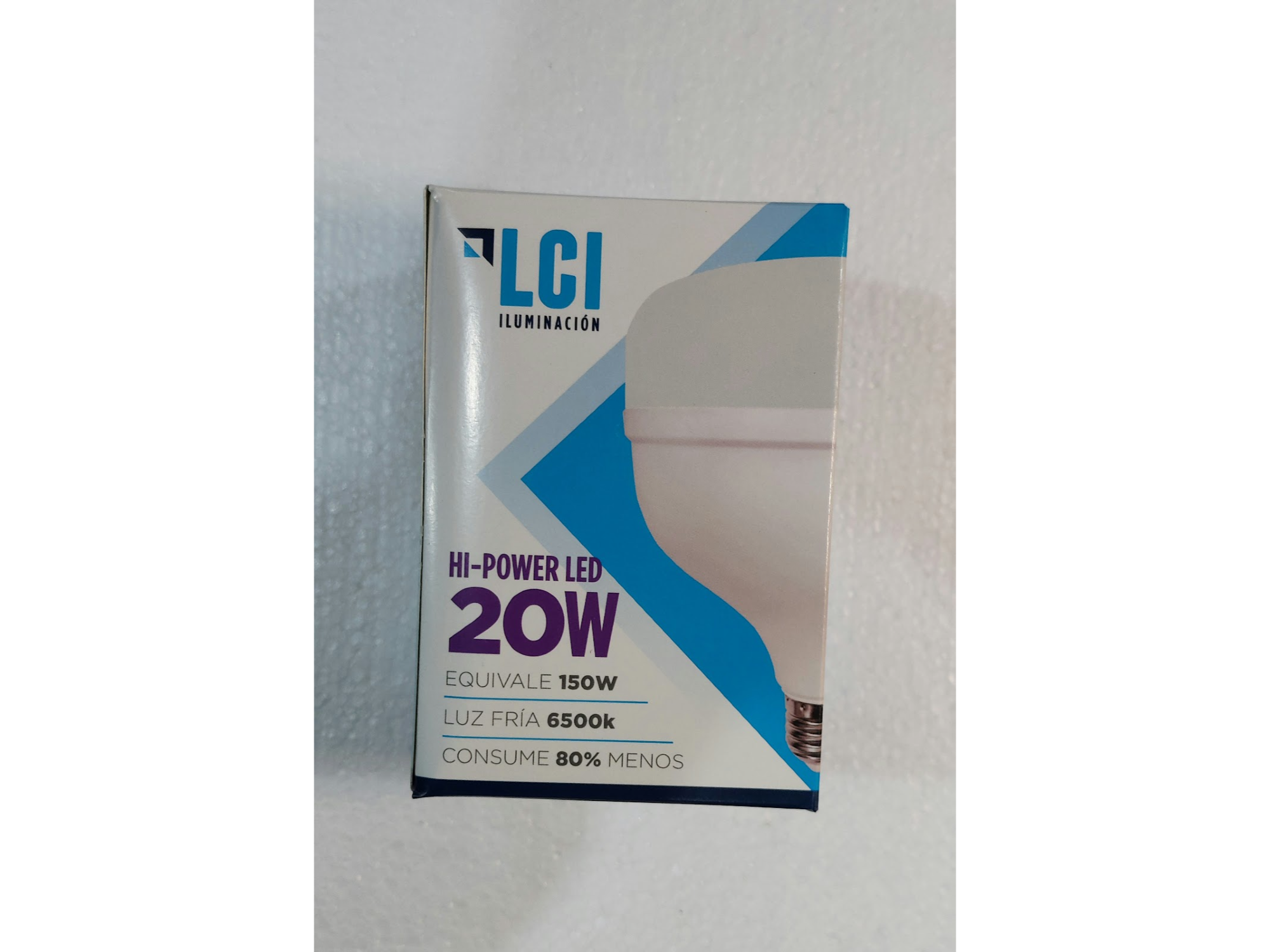 LAMPARA LED ALTA POTENCIA 20 W LUZ FRIA LCI de Chaib Electricidad e Iluminacion