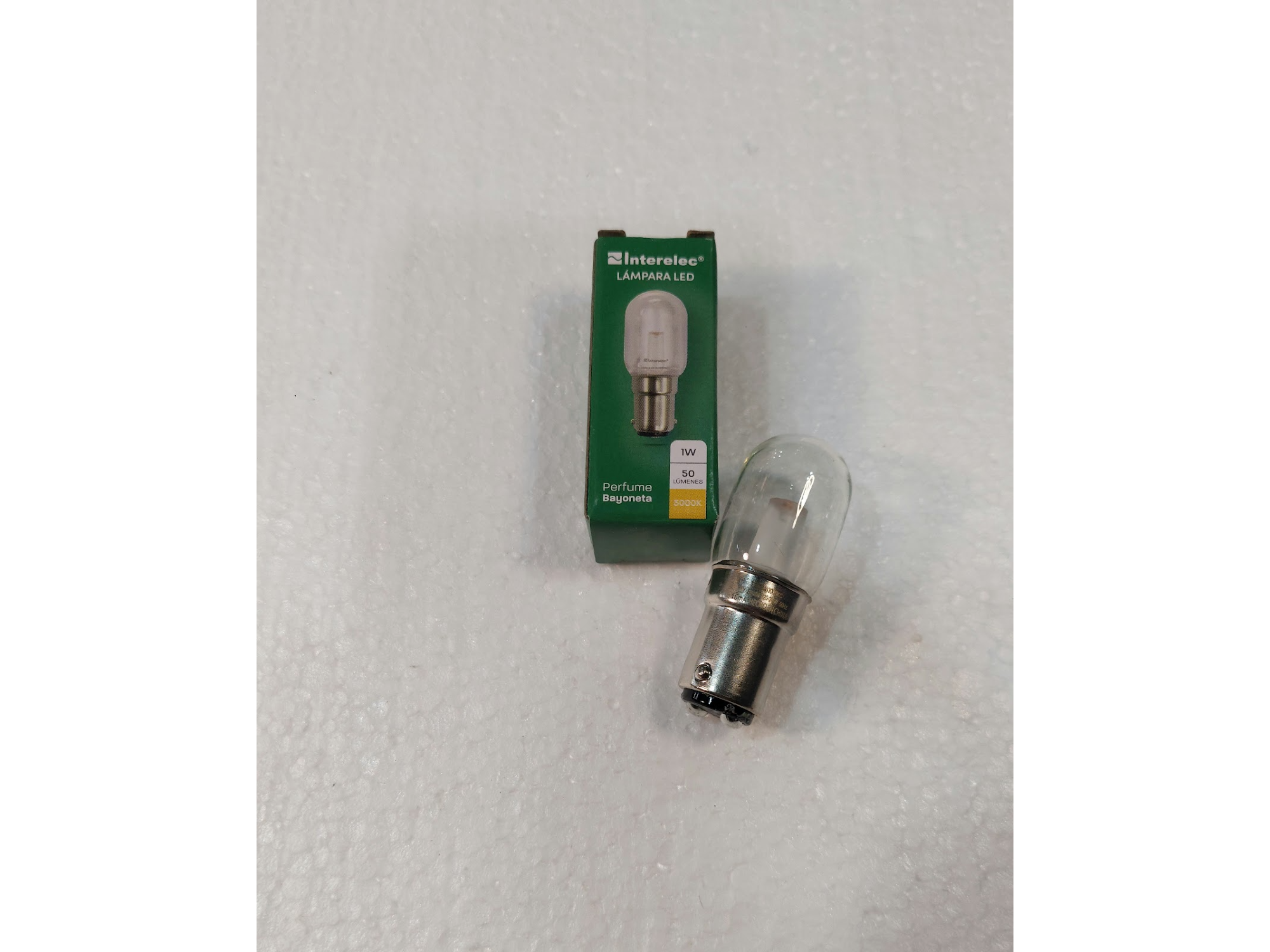 LAMPARA LED BAYONETA 1 W