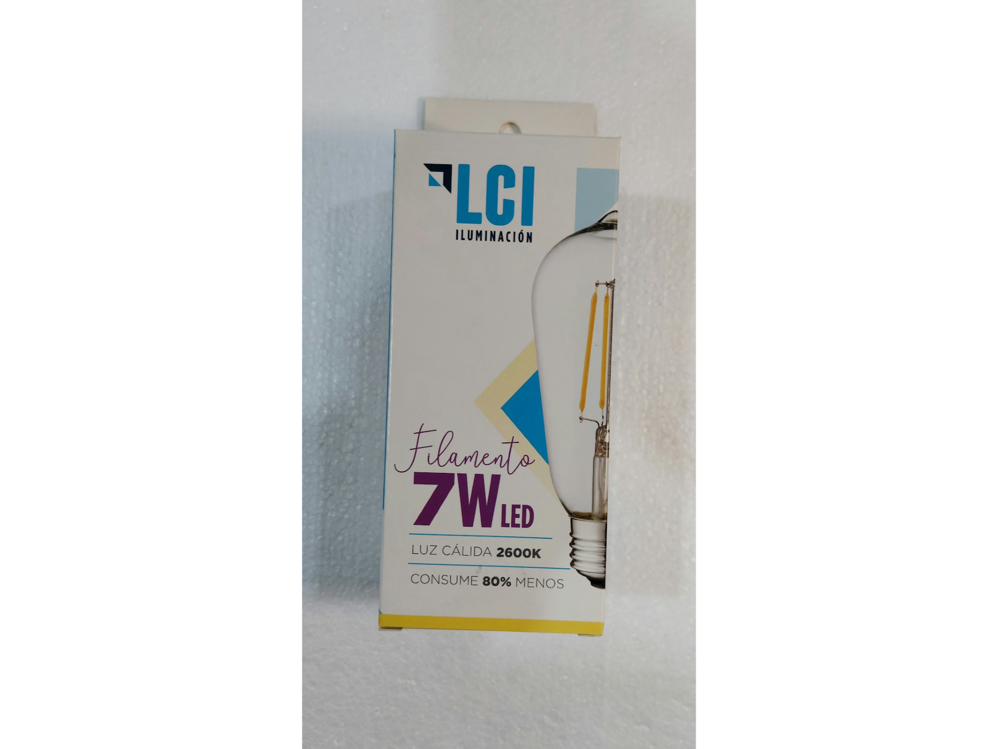 LAMPARA FILAMENTO LED ST 64 7 W LUZ CALIDA LCI