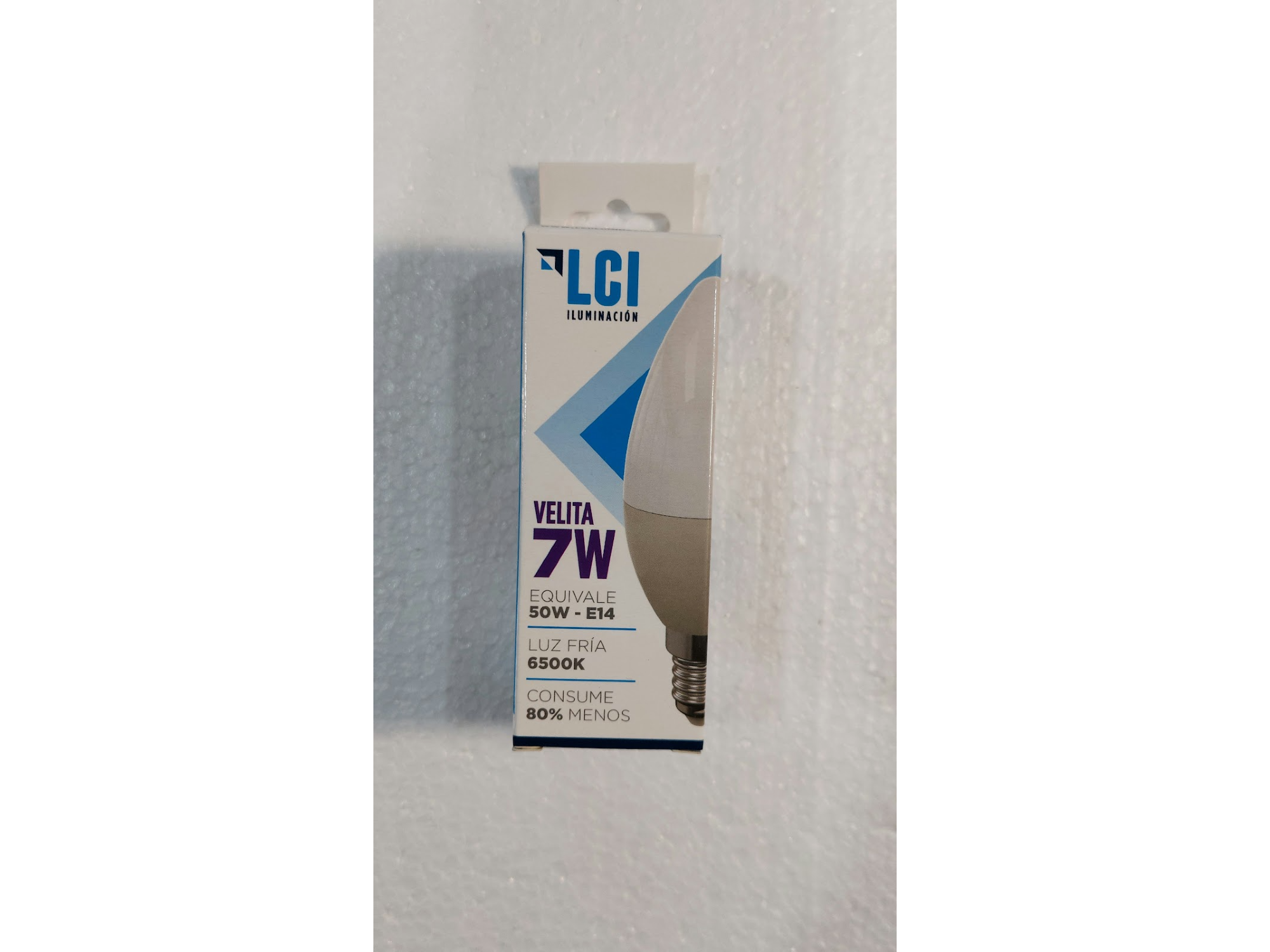 LAMPARA LED VELA 7 W E-14 FRIA / CALIDA LCI