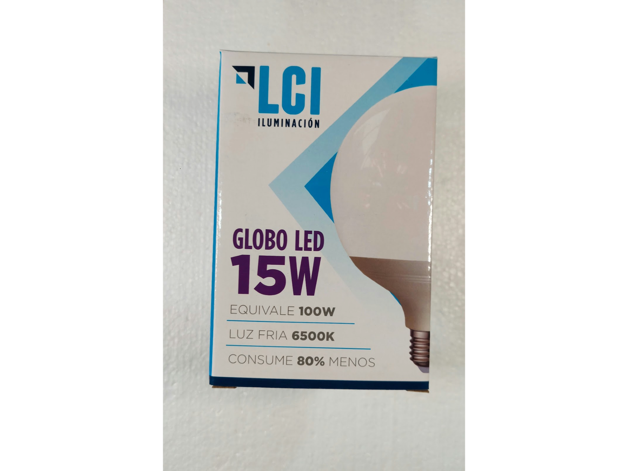 LAMPARA LED GLOBO LUZ FRIA / CALIDA LCI