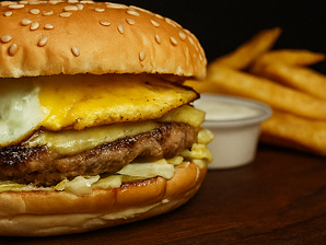 Burger especial doble de KING OF KING