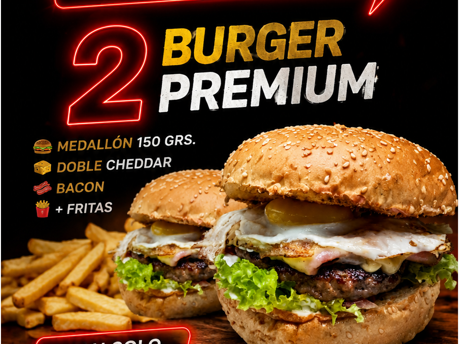 2 burger mini premium 150g🥩