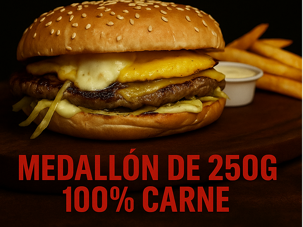 2 burger tradicional de 250g🥩