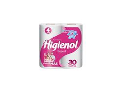 Papel Higienico Higienol x4 rollos 30mts
