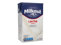 Leche entera larga vida MILKAUT 1LT