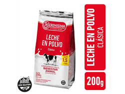 La serenisima leche en polvo entera 200g