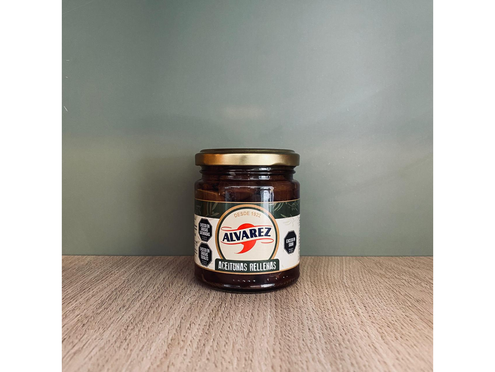 Aceitunas negras rellenas 140gr