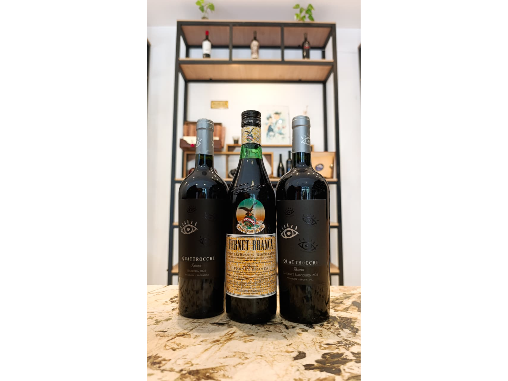 Fernet + Quattrocchi Reserva
