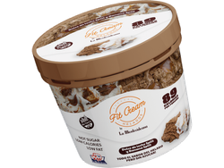 Fit cream Banana-dulce de leche