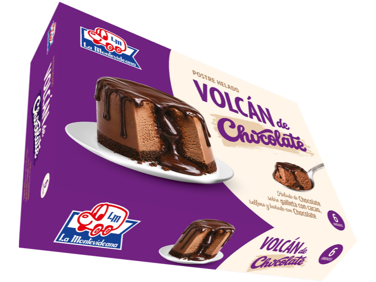 Volcan de Chocolate x 6 u