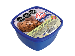 Pote 1 litro chocolate- dulce de leche granizado
