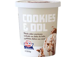 Pinta cookies y dulce de leche