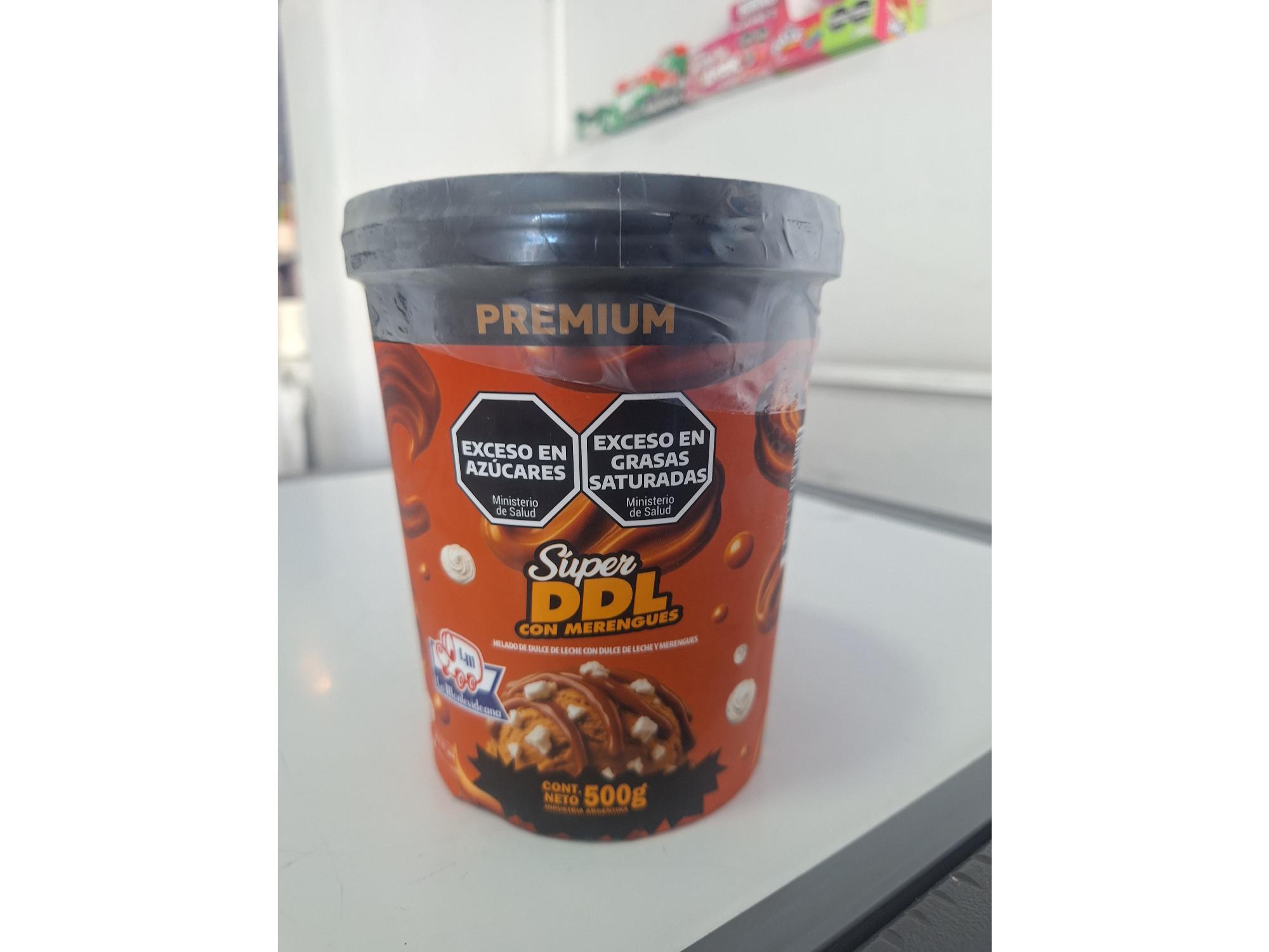 Pote premium Super Dulce de leche con merengues