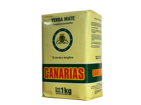 Canarias Te Verde y Jengibre 1KG