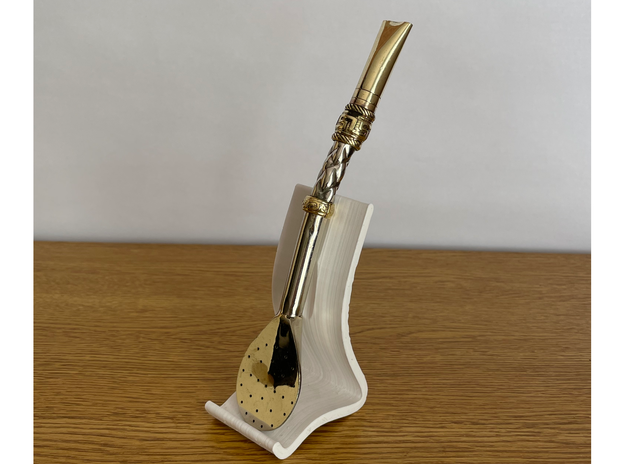 Bombillón Semi-recto doble anillo