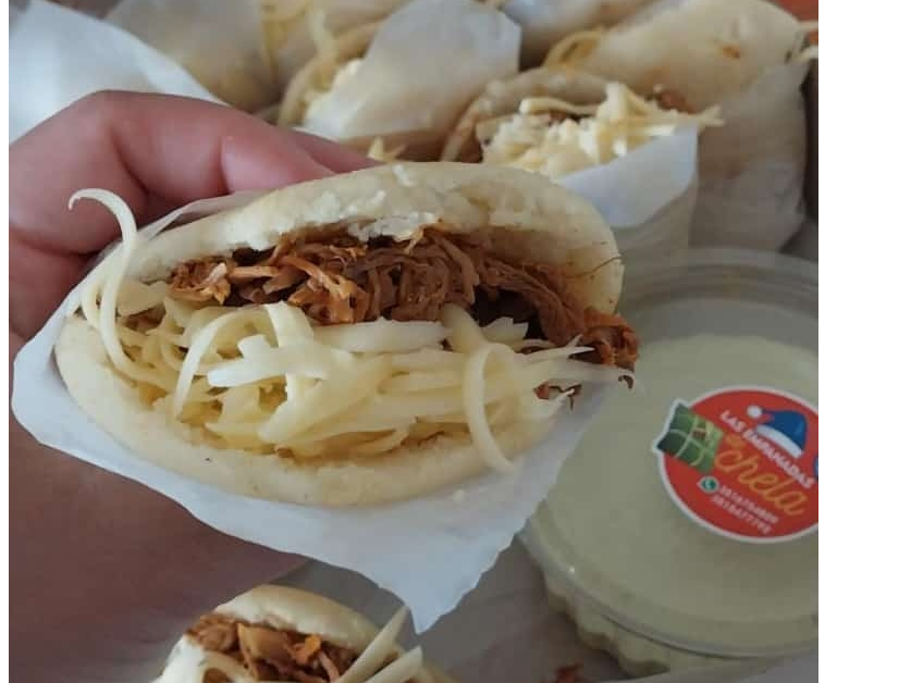 Mini arepas de Las empanadas de chela