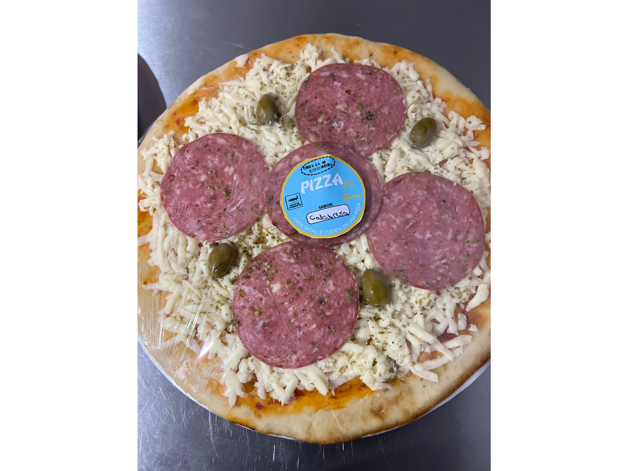 Pizza calabresa