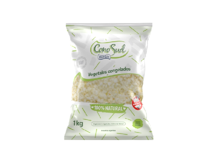 CEBOLLA EN CUBO CONGELADA