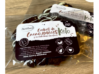 COOKIES DE CACAO Y NUEZ