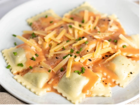 RAVIOLES DE JAMON Y QUESO