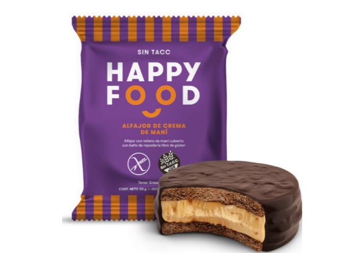 ALFAJOR DE CREMA DE MANI