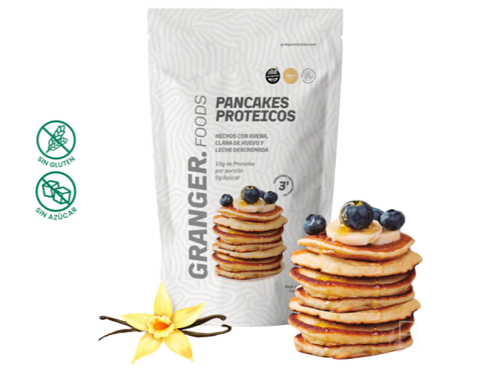 PANCAKES PROTEICO DE VAINILLA