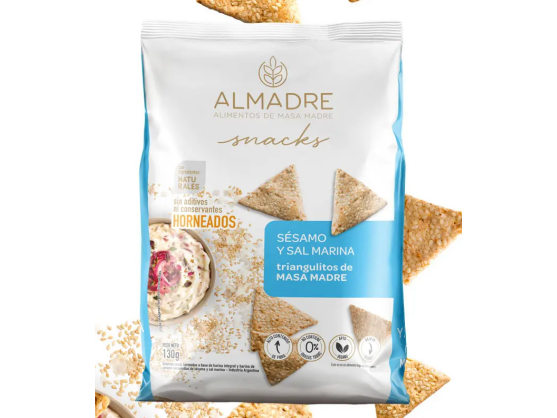 Snacks Almadre Sesamo y Sal