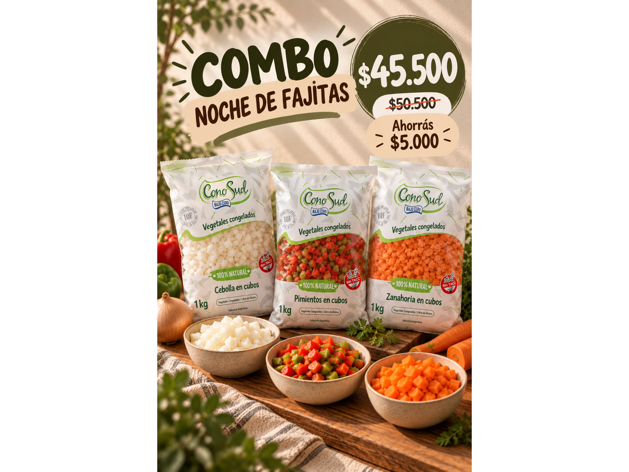 COMBO NOCHE DE FAJITAS