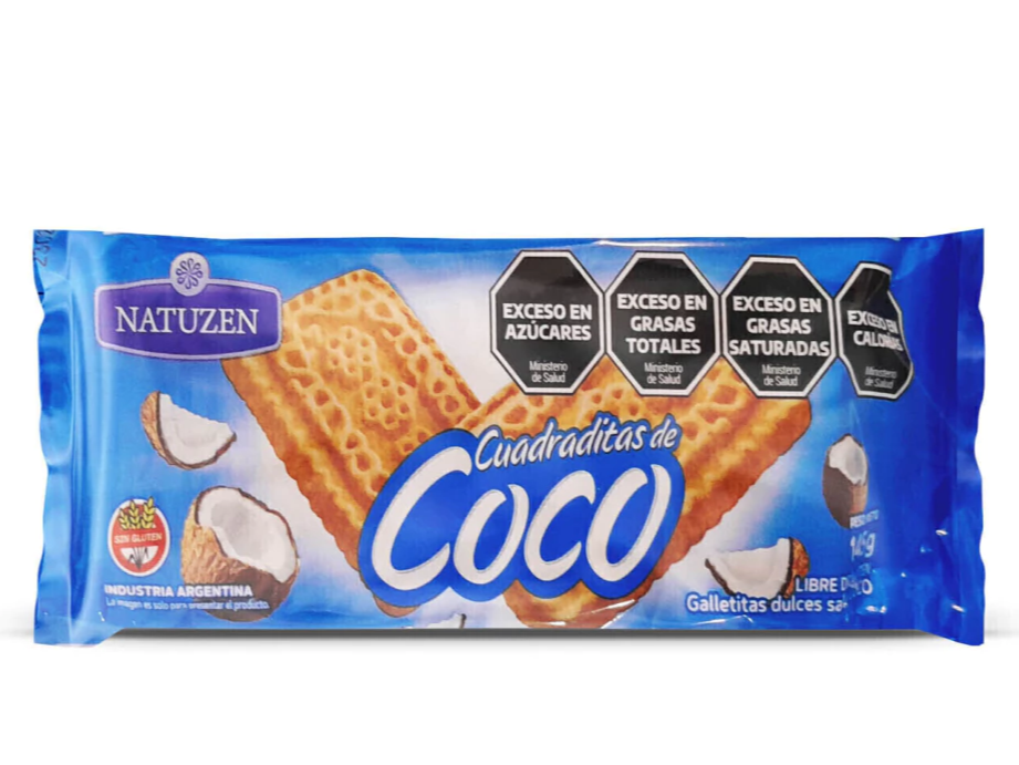 GALLETAS CUADRADITAS SIN TACC