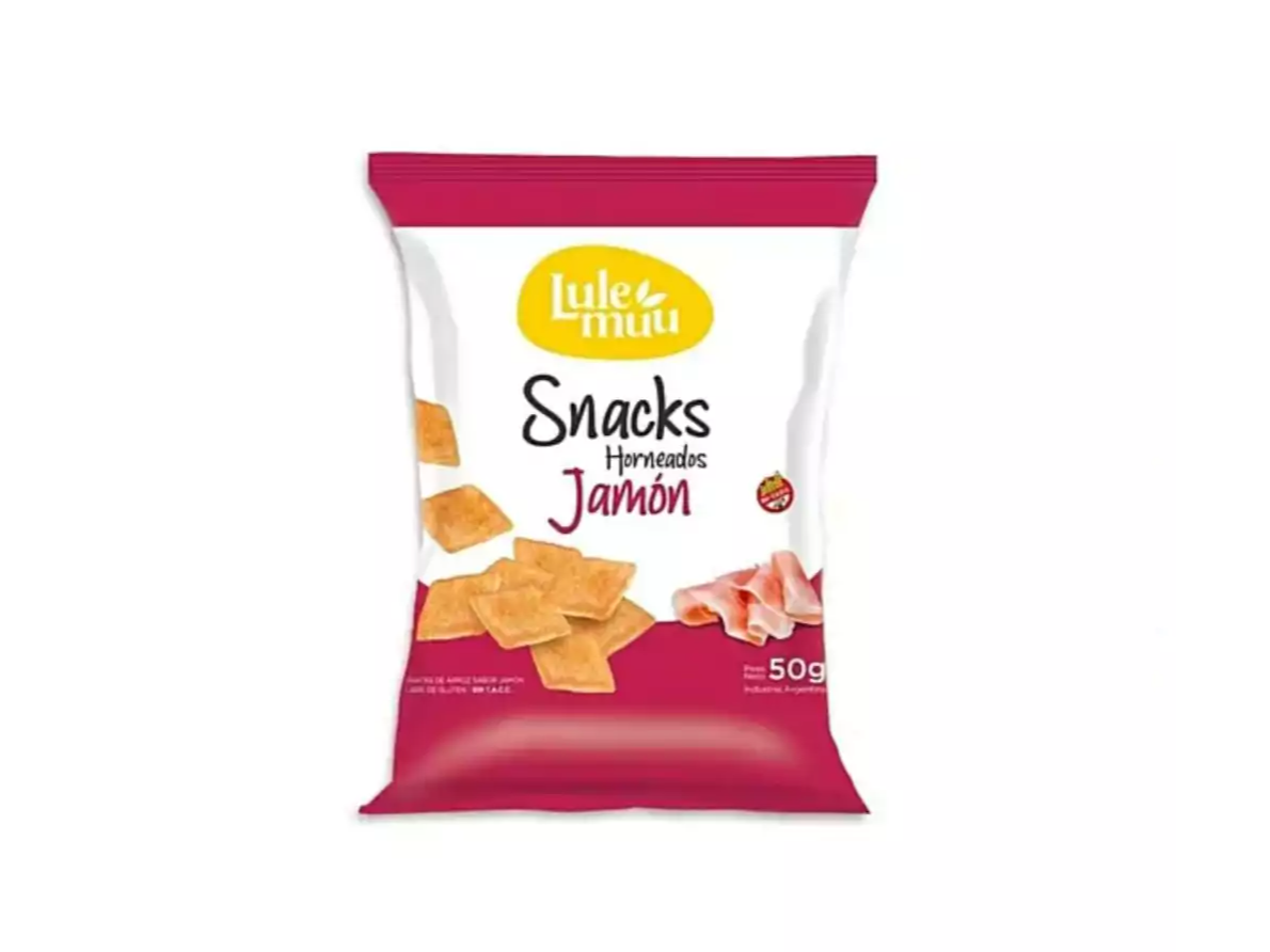 SNACKS HORNEADOS DE JAMON SIN TACC