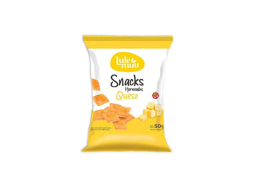 SNACKS HORNEADOS DE QUESO SIN TACC