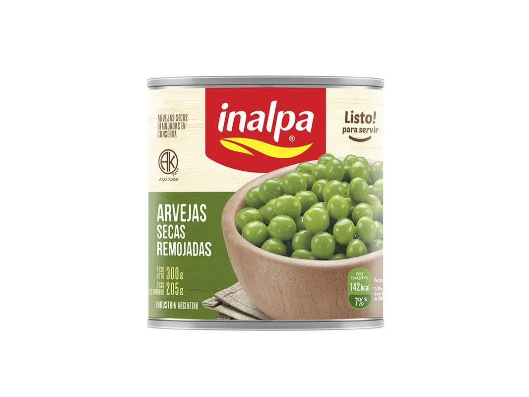ARVEJAS  ENLATADAS