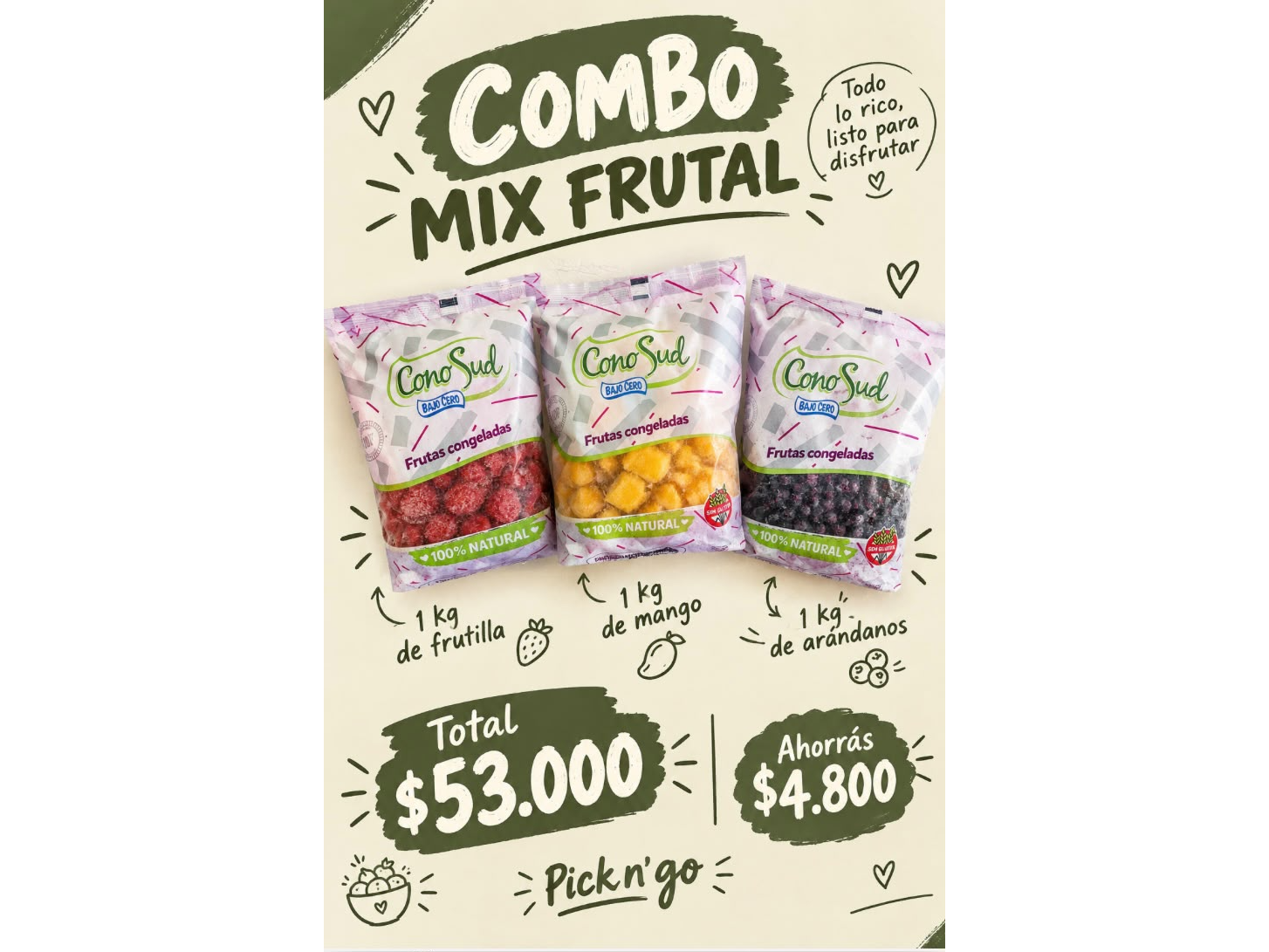 COMBO MIX FRUTAL