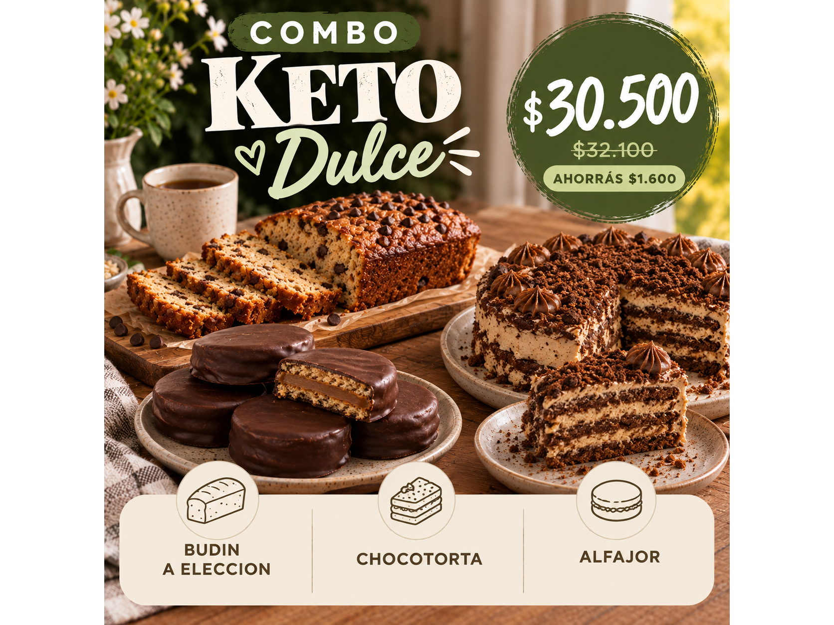 COMBO DULCE KETO