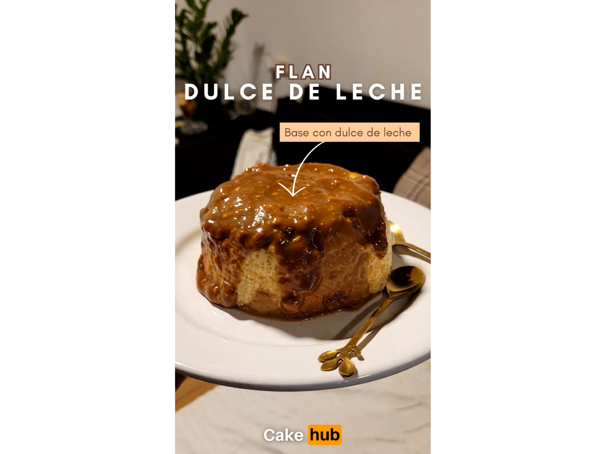 Flan Dulce de Leche