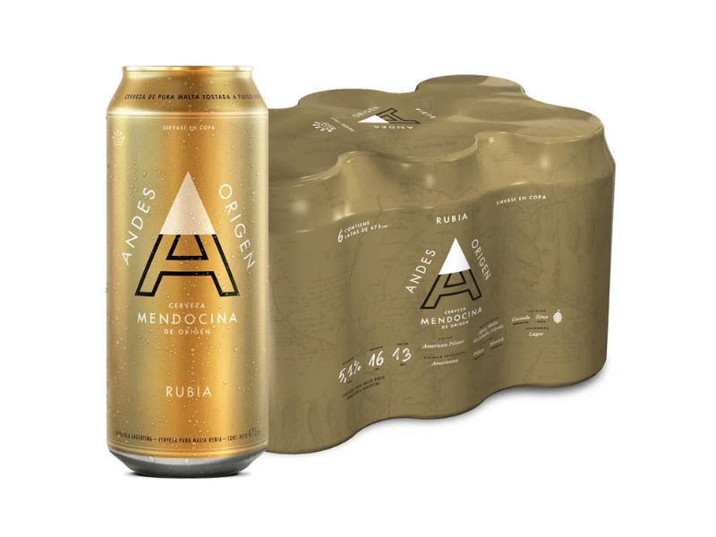 Sixpack Andes Rubia 473cc