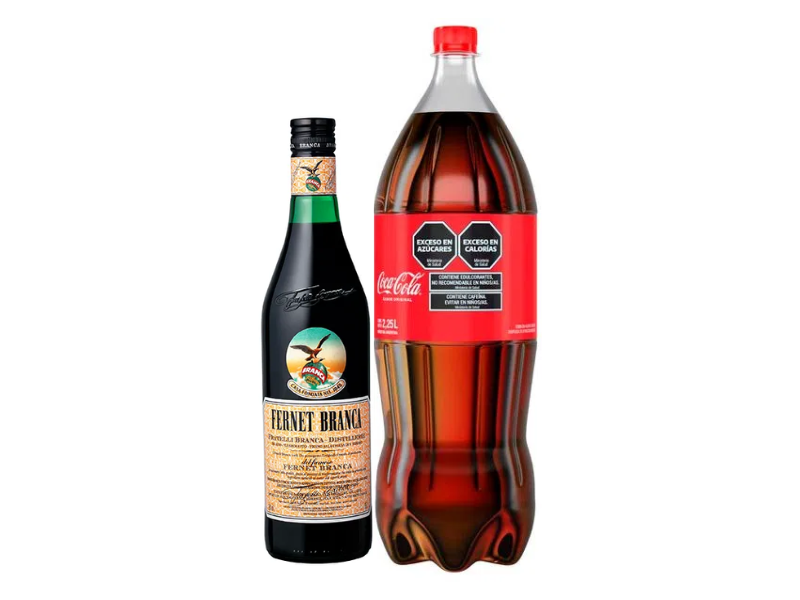 Combo Branca 750ml + 1 Coca Cola 2.25L