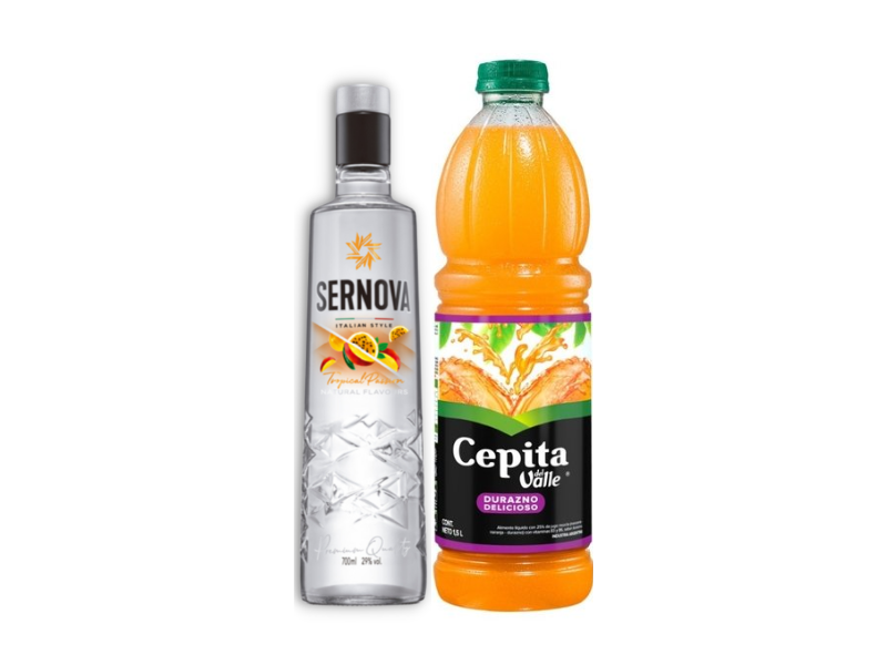 Combo Sernova Saborizado + 1 Cepita Saborizado 1.5L