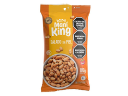 Mani King Salado sin Piel 100gr