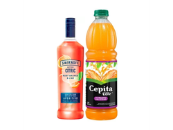 Combo Smirnoff Saborizado 700ml + 1 Cepita Saborizado 1.5L