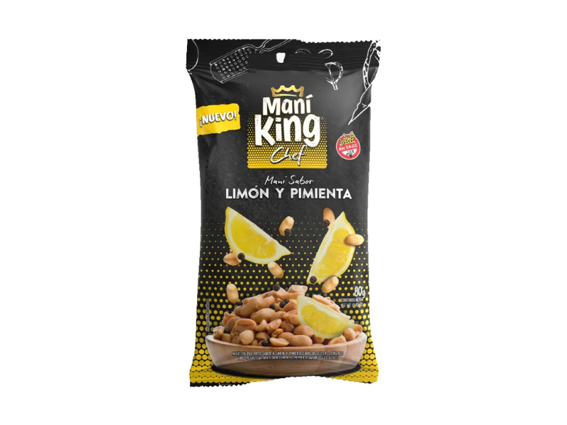 Mani King Limón y Pimienta 80gr