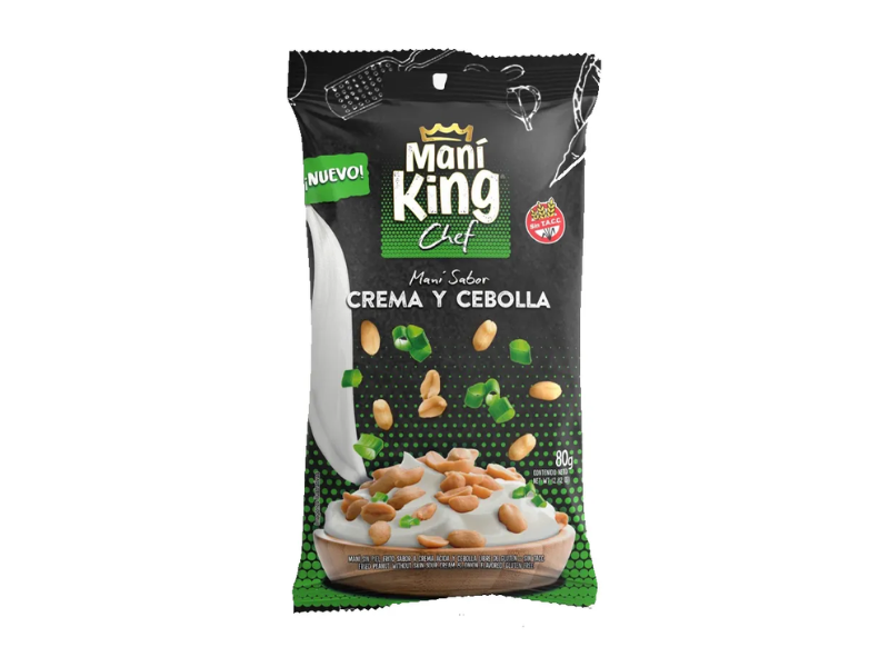 Mani King Crema y Cebolla 80gr