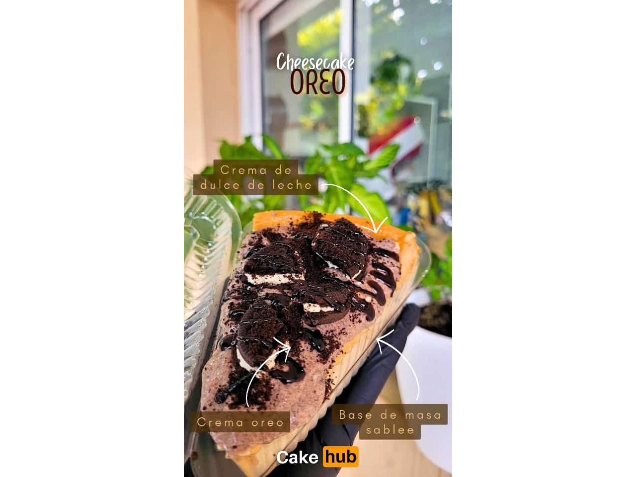 Cheesecake de Dulce de Leche con Oreos