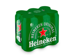 Sixpack Heineken 473cc