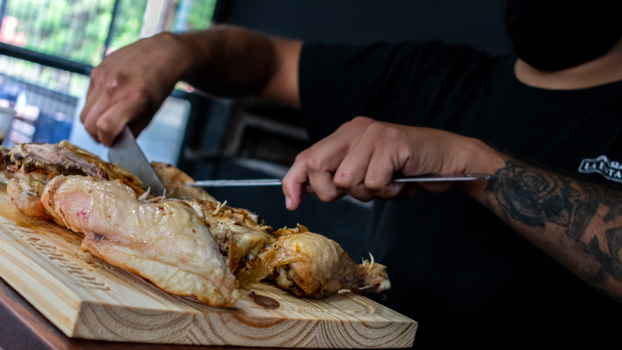Solo Sab. Y Dom. Pollo a las brasas