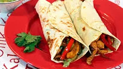 WRAPS Y FAJITAS LOS VIERNES Y SÁBADOS NOCHE